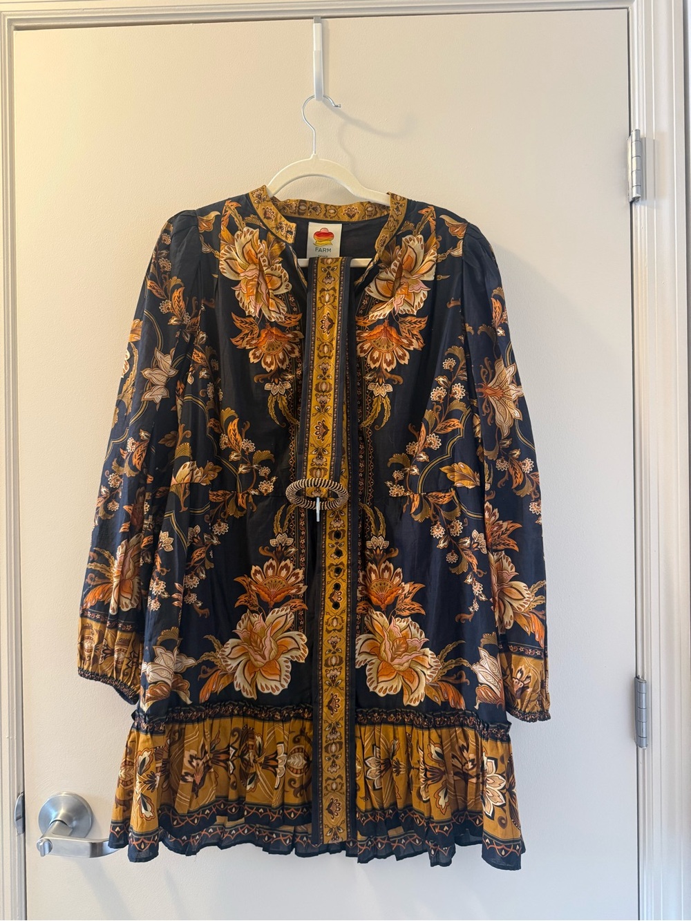 FARM Rio Majestic Garden Black Mini Dress - Picture 5 of 6